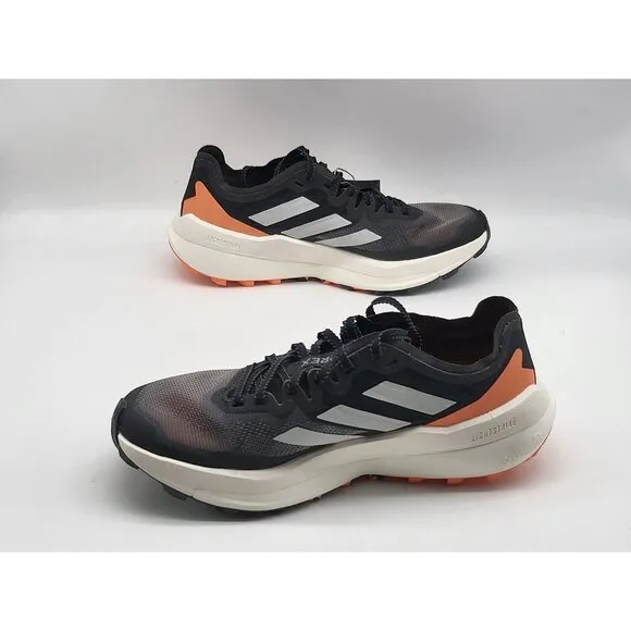 Adidas Terrex Agravic Speed Trail Running Shoes Size 6.5 Womens Black IE7671