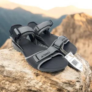 Adidas Terrex Hydroterra Sandal Mens Size 11 IE8009 Charcoal‎ Gray Black Outdoor