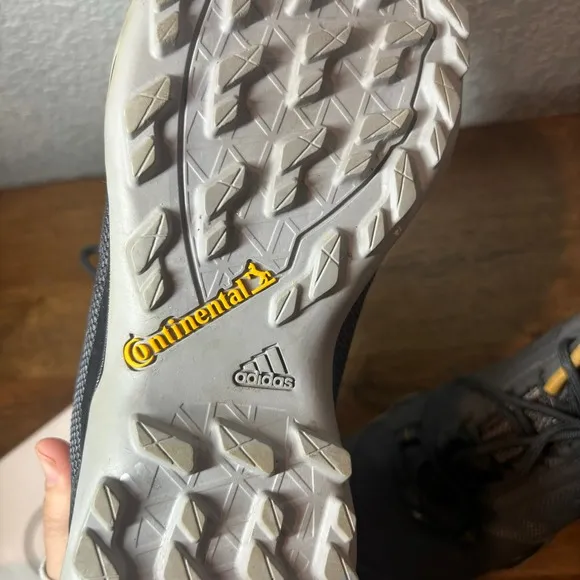 Adidas Terrex Trail Running Shoes Lightweight Hiking Athletic Gray 9.5