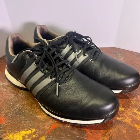 Adidas TOUR360 XT-SL SHOES - CORE‎ BLACK/IRON MET/SILVER MET Sz.11.5M