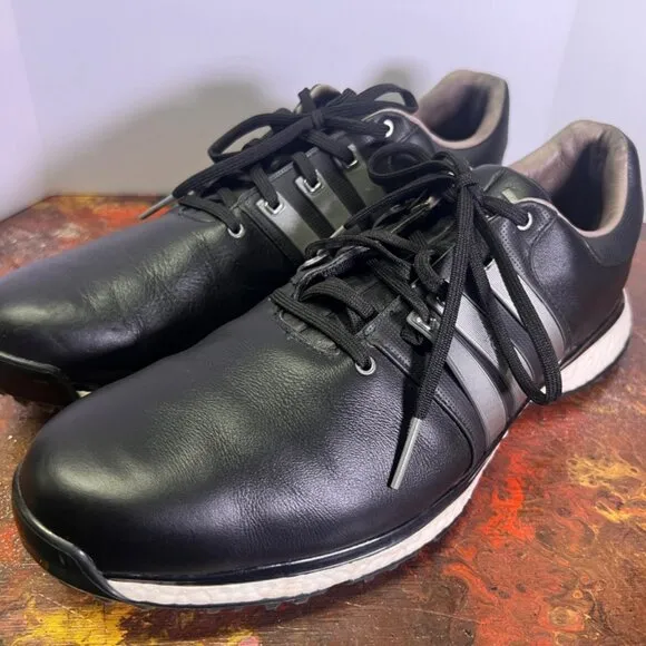 Adidas TOUR360 XT-SL SHOES - CORE‎ BLACK/IRON MET/SILVER MET Sz.11.5M