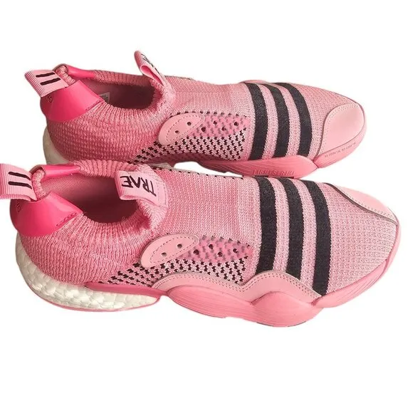 Adidas Trae Young 2 Basketball Shoes Men’s Size 9.5 Bliss Pink – Lightweight