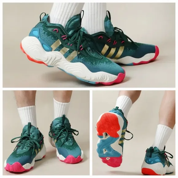 Adidas Trae Young 3 &quot;96 Olympics&quot; Men Basketball Multicolor Shoes Size 10.5 NEW