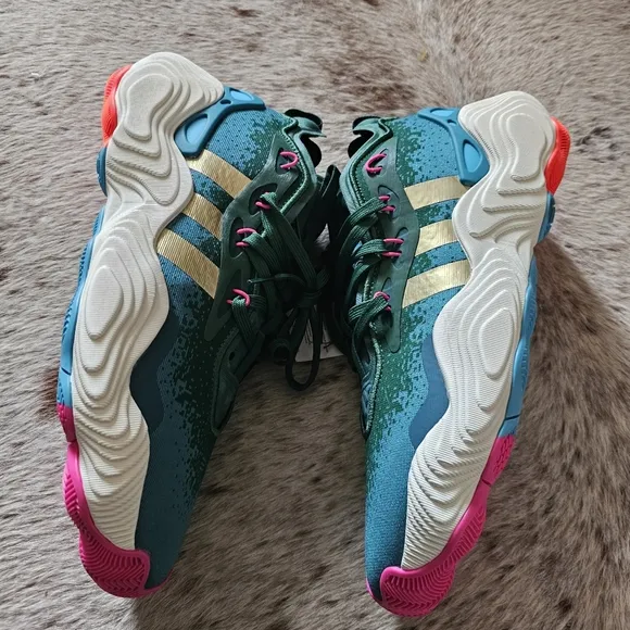 Adidas Trae Young 3 &quot;96 Olympics&quot; Men Basketball Multicolor Shoes Size 10.5 NEW