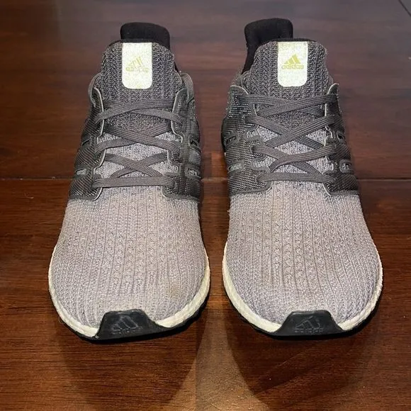 Adidas Ultra Boost 4.0 Grey Black Yellow