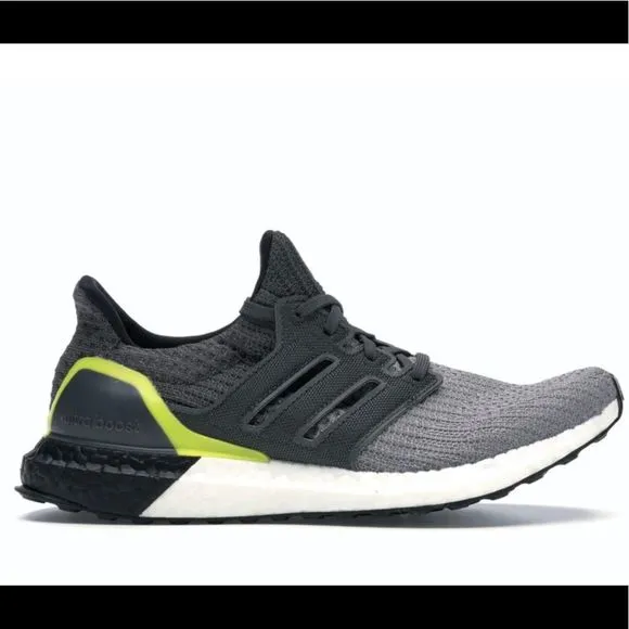 Adidas Ultra Boost 4.0 Grey Black Yellow
