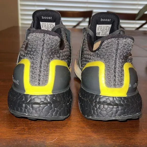 Adidas Ultra Boost 4.0 Grey Black Yellow
