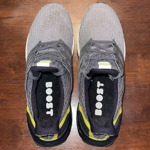 Adidas Ultra Boost 4.0 Grey Black Yellow