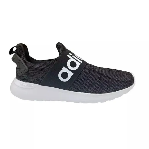 Adidas Women's Slip On Shoe Size 8 Dark Gray Lightweight &amp; Comfortable Sneakers