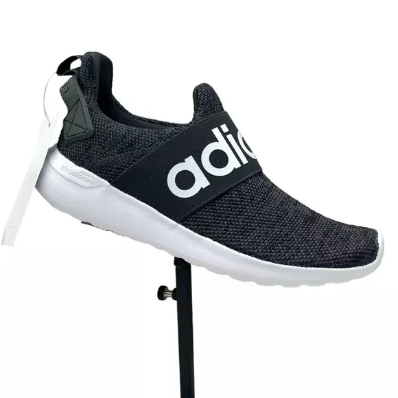 Adidas Women's Slip On Shoe Size 8 Dark Gray Lightweight &amp; Comfortable Sneakers