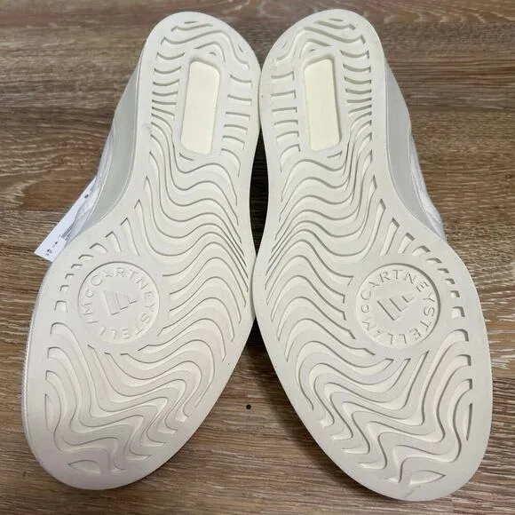 Adidas x Stella McCartney Collab  Court Slip On Canvas Sneakers M 6.5 W 8 NWT