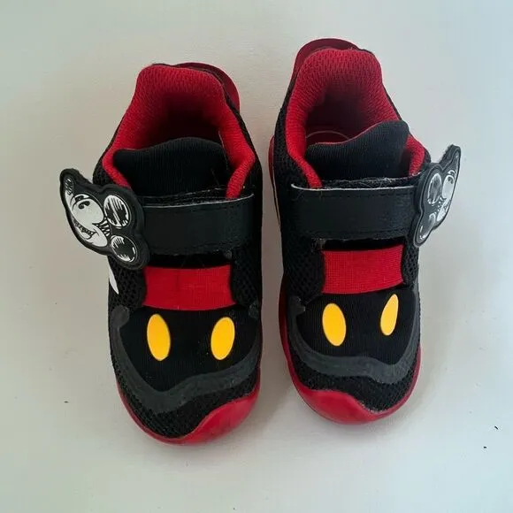 Adidas Disney Mickey Mouse Active Play Sneakers Toddler Size 7