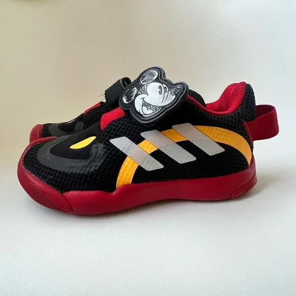 Adidas Disney Mickey Mouse Active Play Sneakers Toddler Size 7