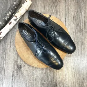 *AE by Allen Edmonds | Back Bay Leather Captoe Oxfords in Black Size 10D