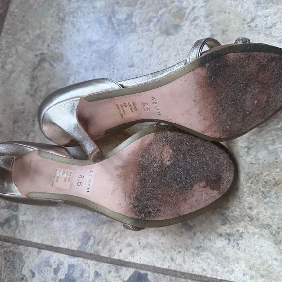 Aerin Women's Strappy Metallic Stiletto Heels Multicolor Size 8.5