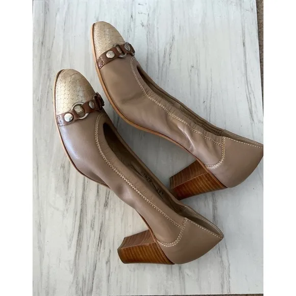 AGL Cap Toe Heels - Size 38.5