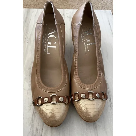 AGL Cap Toe Heels - Size 38.5