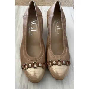 AGL Cap Toe Heels - Size 38.5