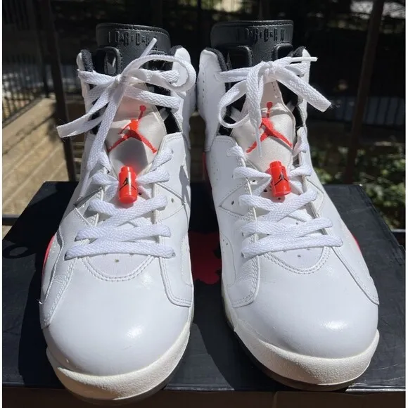 Air Jordan 6 Retro “White Infrared” Size 10.5 384664-123 (2013 Release)