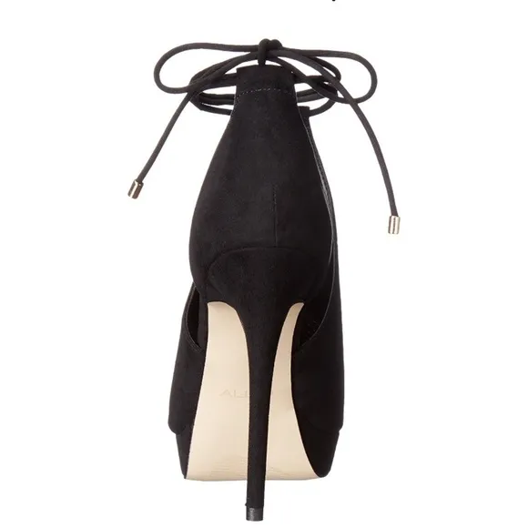 “ALDO” Tilley Platform Cut Out Lace Up Heels