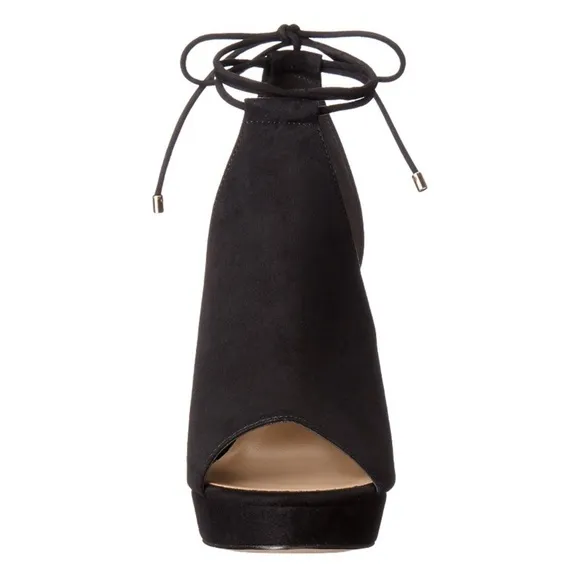 “ALDO” Tilley Platform Cut Out Lace Up Heels