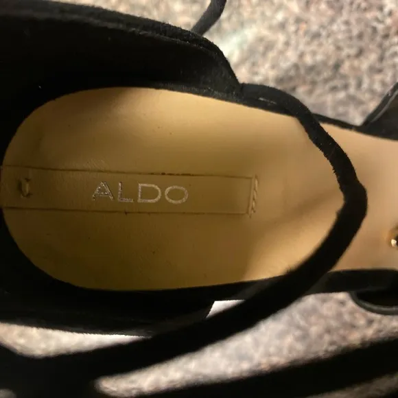 “ALDO” Tilley Platform Cut Out Lace Up Heels