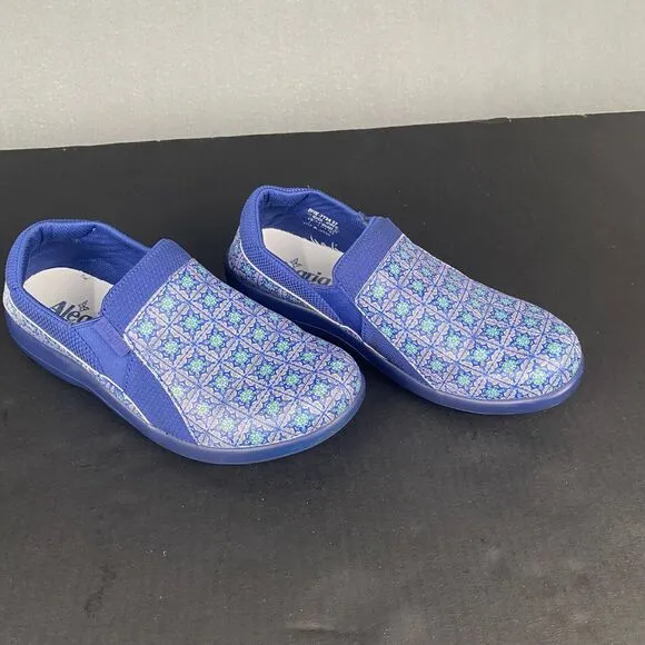 Alegria Duette Aztec Women's size 37/US 7-7.5 Medical Work Shoes, Nursing Clogs