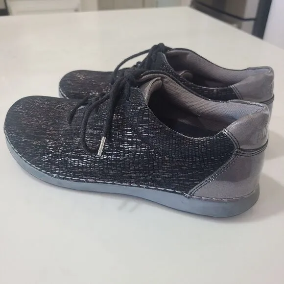 Alegria Essence Pewter Finery Sneakers Athletic Arch Support Walking Comfort 9