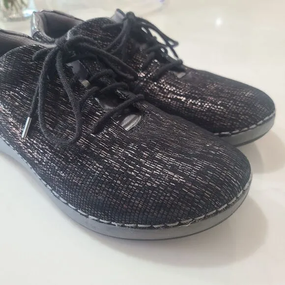 Alegria Essence Pewter Finery Sneakers Athletic Arch Support Walking Comfort 9