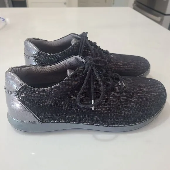 Alegria Essence Pewter Finery Sneakers Athletic Arch Support Walking Comfort 9