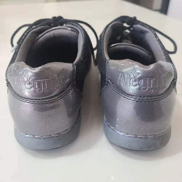 Alegria Essence Pewter Finery Sneakers Athletic Arch Support Walking Comfort 9
