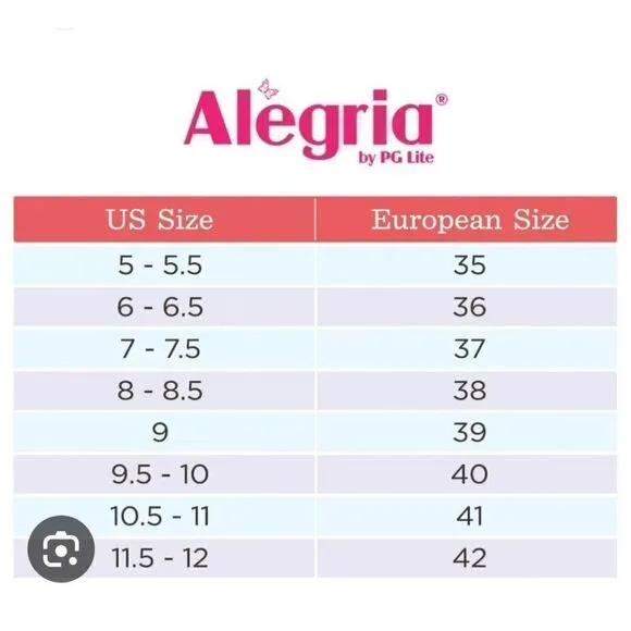 Alegria Paloma Mary Jane Clogs Shoe Women's Size 37 / 7.5