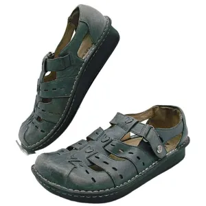 Alegria PG Lite Pesca Shoes Blue Leather Clogs Size 10 Fisherman Sandals PES-630
