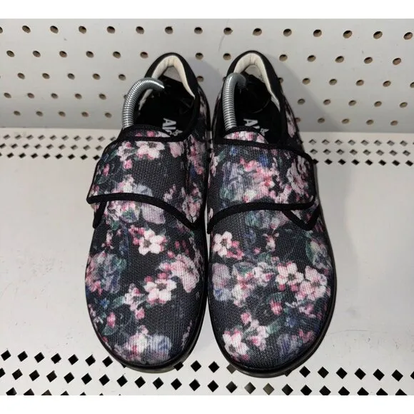 Alegria Spright Decorum Womens Nursing Work Clogs Size EU 38 US 8 8.5 Floral