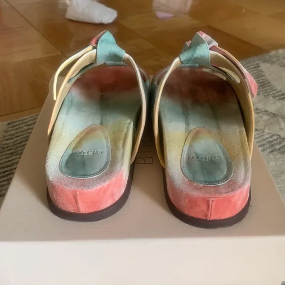 Alexandre Birman Clarita Tie Dye Sandal Retail $395 Sz 39.5 (worn 1x- like new)