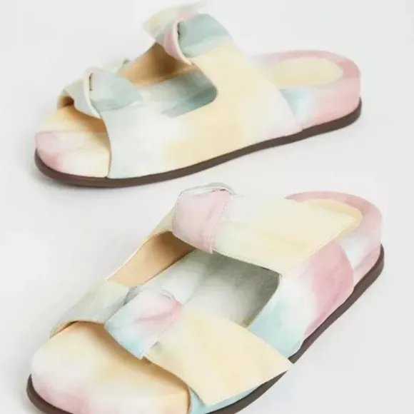 Alexandre Birman Clarita Tie Dye Sandal Retail $395 Sz 39.5 (worn 1x- like new)