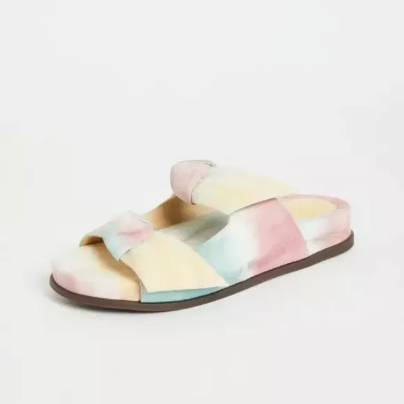 Alexandre Birman Clarita Tie Dye Sandal Retail $395 Sz 39.5 (worn 1x- like new)