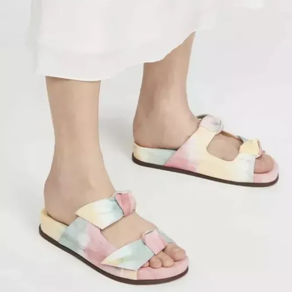 Alexandre Birman Clarita Tie Dye Sandal Retail $395 Sz 39.5 (worn 1x- like new)