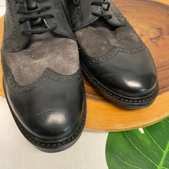 Alfani ZACK leather Wing Tip Oxfords NWT