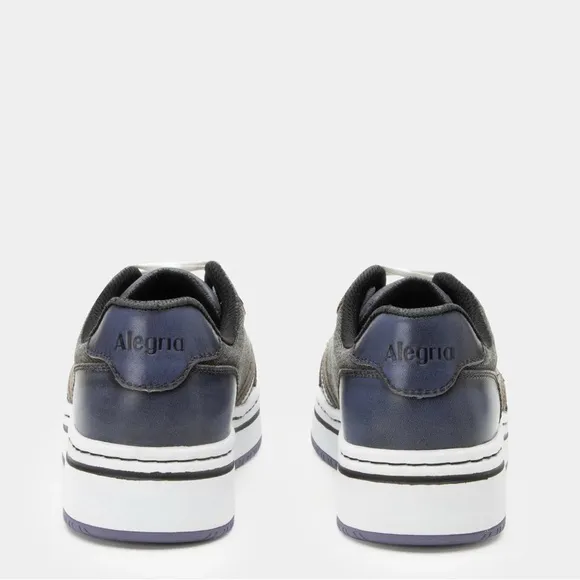 Algeria Alyster Women’s Size 8M Blue Black Sneaker #ALY-6385 EU 38 ••NEW IN BOX•