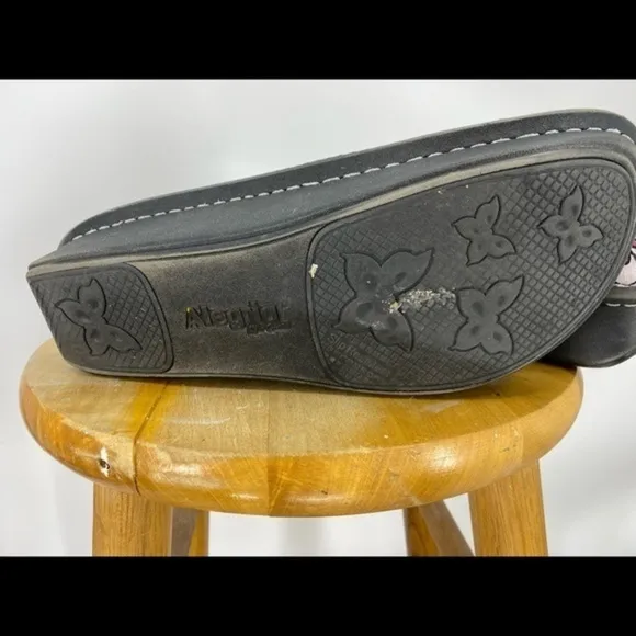 Algeria flower power clogs 41/10.5-11