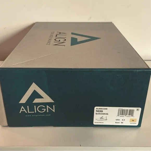 Align Theora Comfort Slip Resistant Orthotic Insole Black/Charcoal Women's 8.5