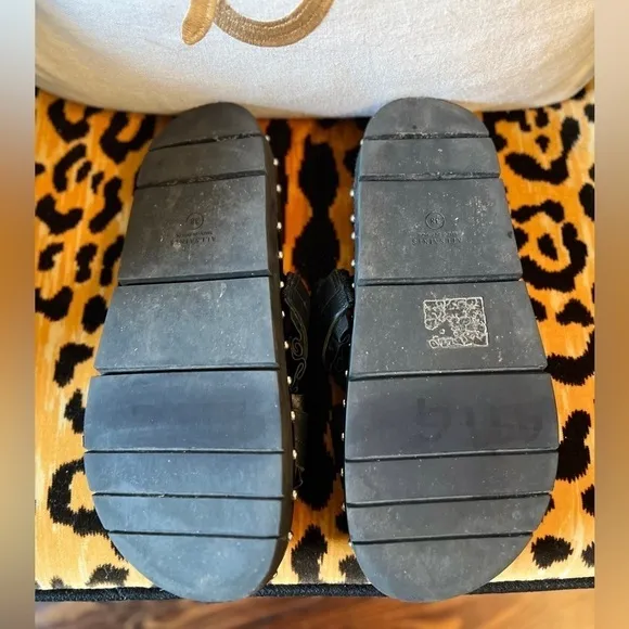 ALL SAINTS Alanna Leather Slides