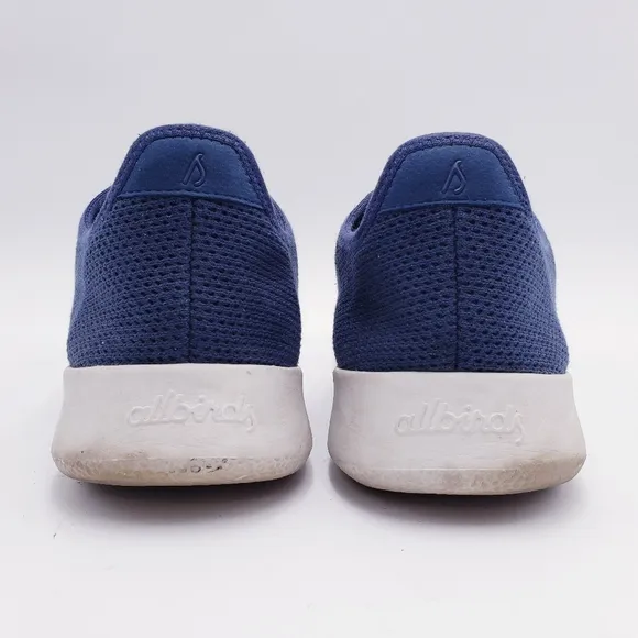 Allbirds Men’s Size 11 Tree Runners Everyday Sneakers Machine Washable Navy Blue