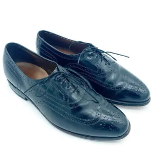 Allen Edmond Black McTavish Wing Tip Oxfords