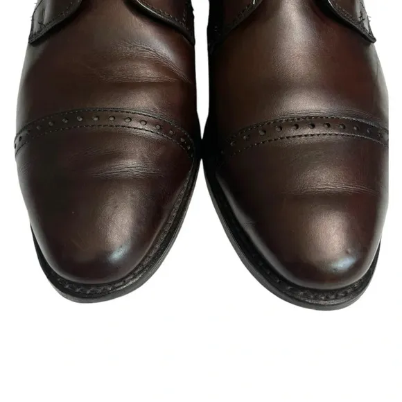 Allen Edmonds 13D Leather ‘Clifton’ 3348 Cap Toe Oxfords in Brown Leather Shoes