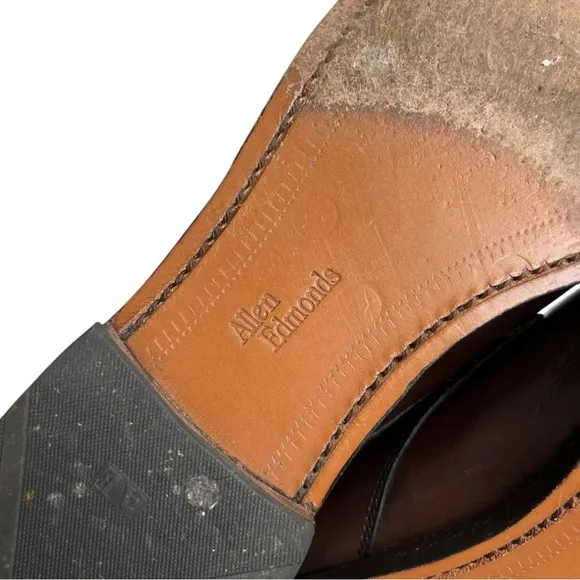 Allen Edmonds 13D Leather ‘Clifton’ 3348 Cap Toe Oxfords in Brown Leather Shoes