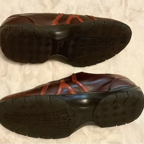 Allen Edmonds Brown Leather Oxfords Classic Design