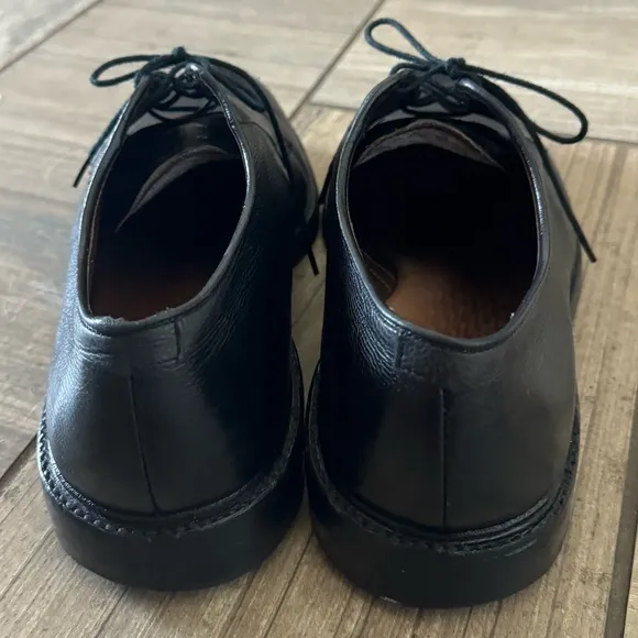 Allen Edmonds Leeds Black Shoes oxfords Size 9.5 Made In USA