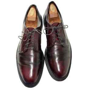 Allen Edmonds Leeds Burgundy Leather Oxfords Size 11.5B